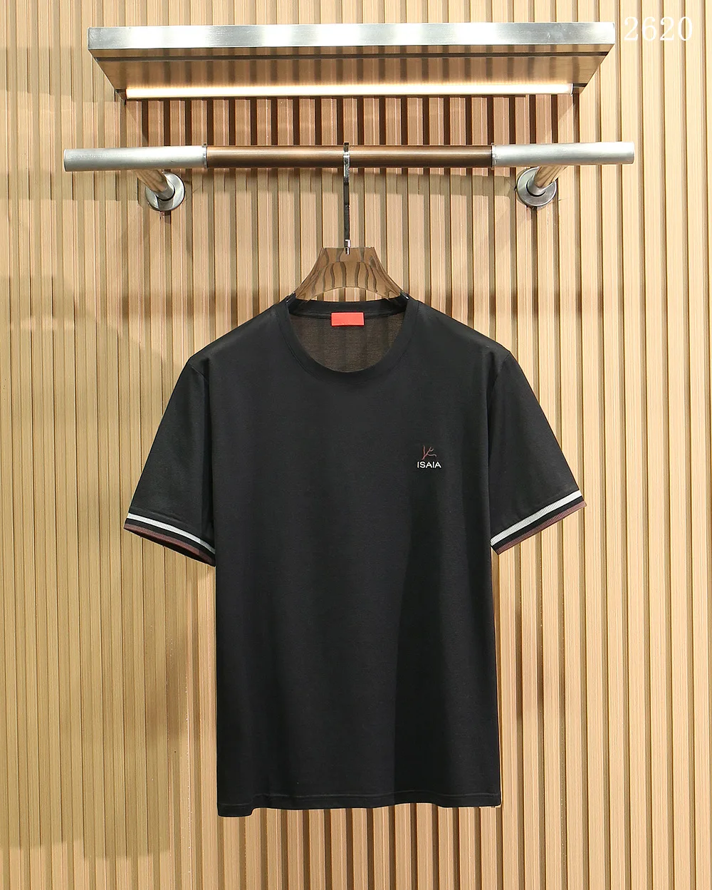 BLSK CPRT T-Shirt Cotton Thin men 2026 New fashion embroidery breathable short sleeve comfortable straight casual size M-3XL