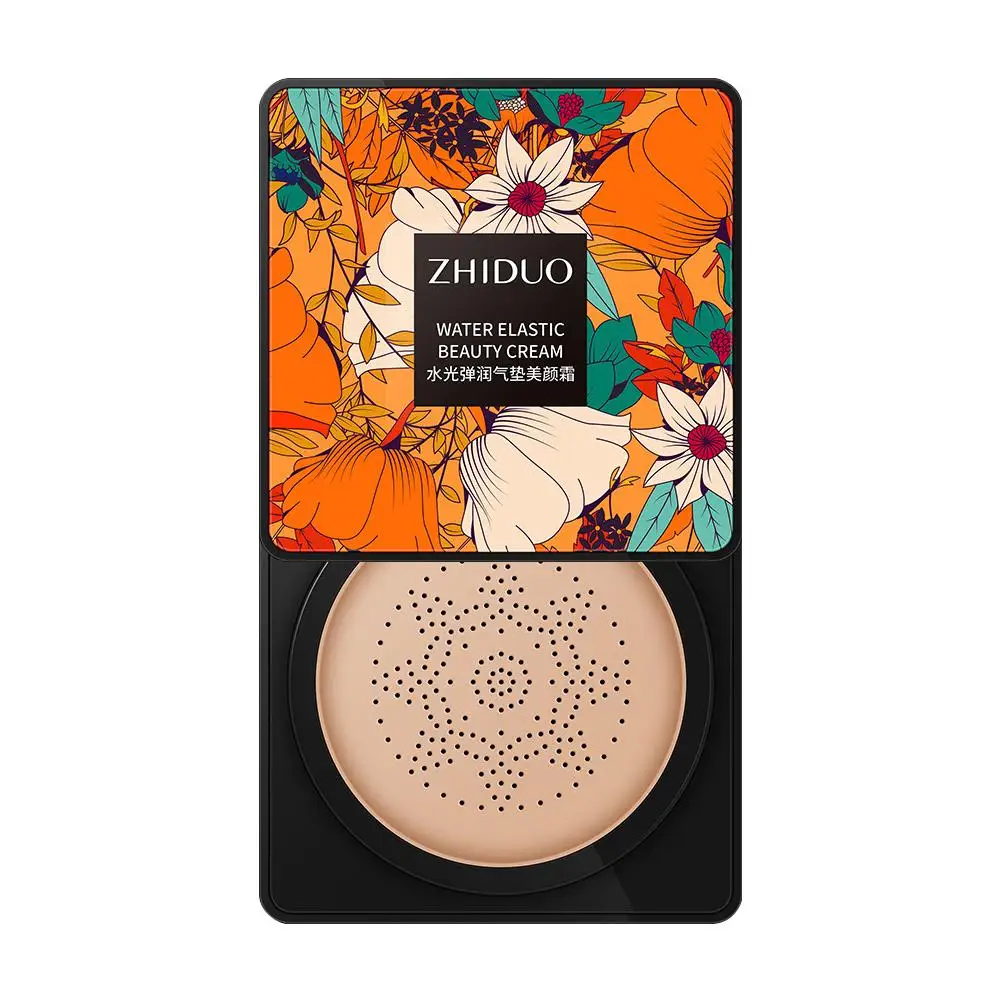 BB-Air Cushion Foundation, cabeça de cogumelo, CC Cream, corretivo, maquiagem à prova d'água, iluminar cosméticos, clareamento facial, hidratante, S4W0