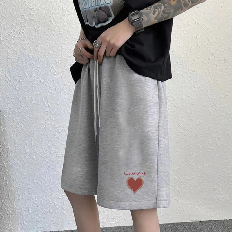 

Men's Basketball Sports Pants Pure Cotton Five-point Pants Summer New Couple Loose and Comfortable Chinese Pants Trendy Shorts