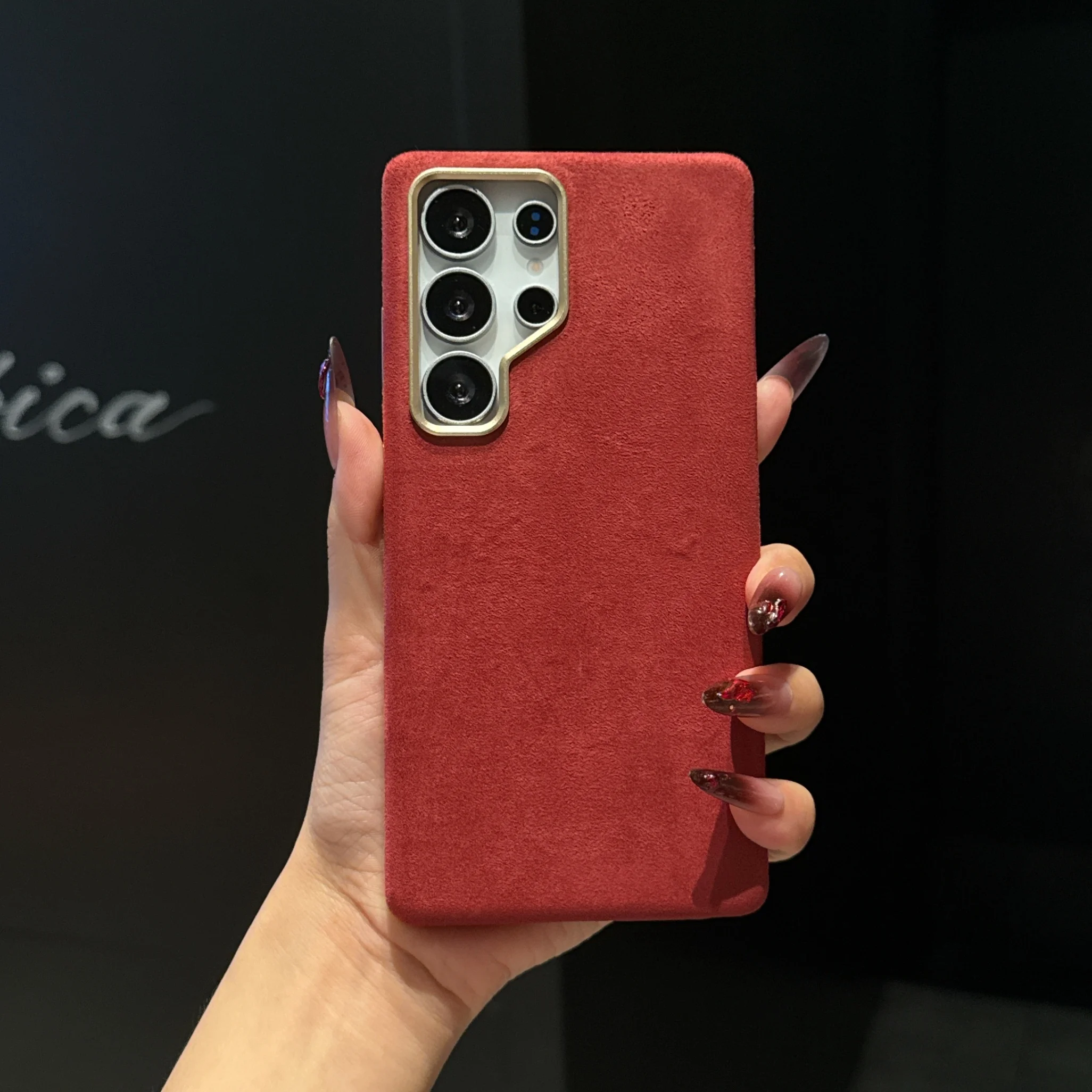 

Suitable for Samsung S25UL Mobile Phone Case Otilan PC Anti-fall Magnetic Suction Protective Case Samsung S24UL Full Cover Case