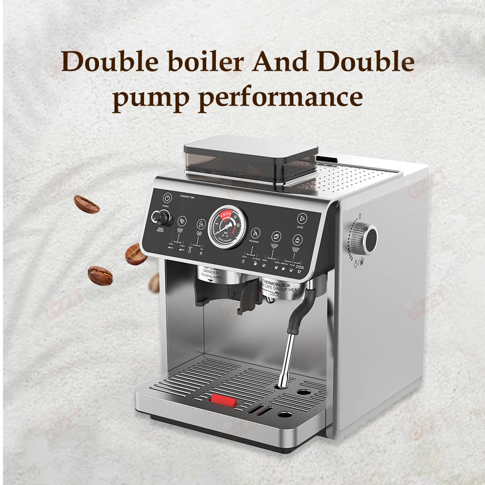 2 In 1 Electric Multifunctional Single Serve Automatic 20Bar Espresso Coffee Machine Cafeteira Coffee Maker