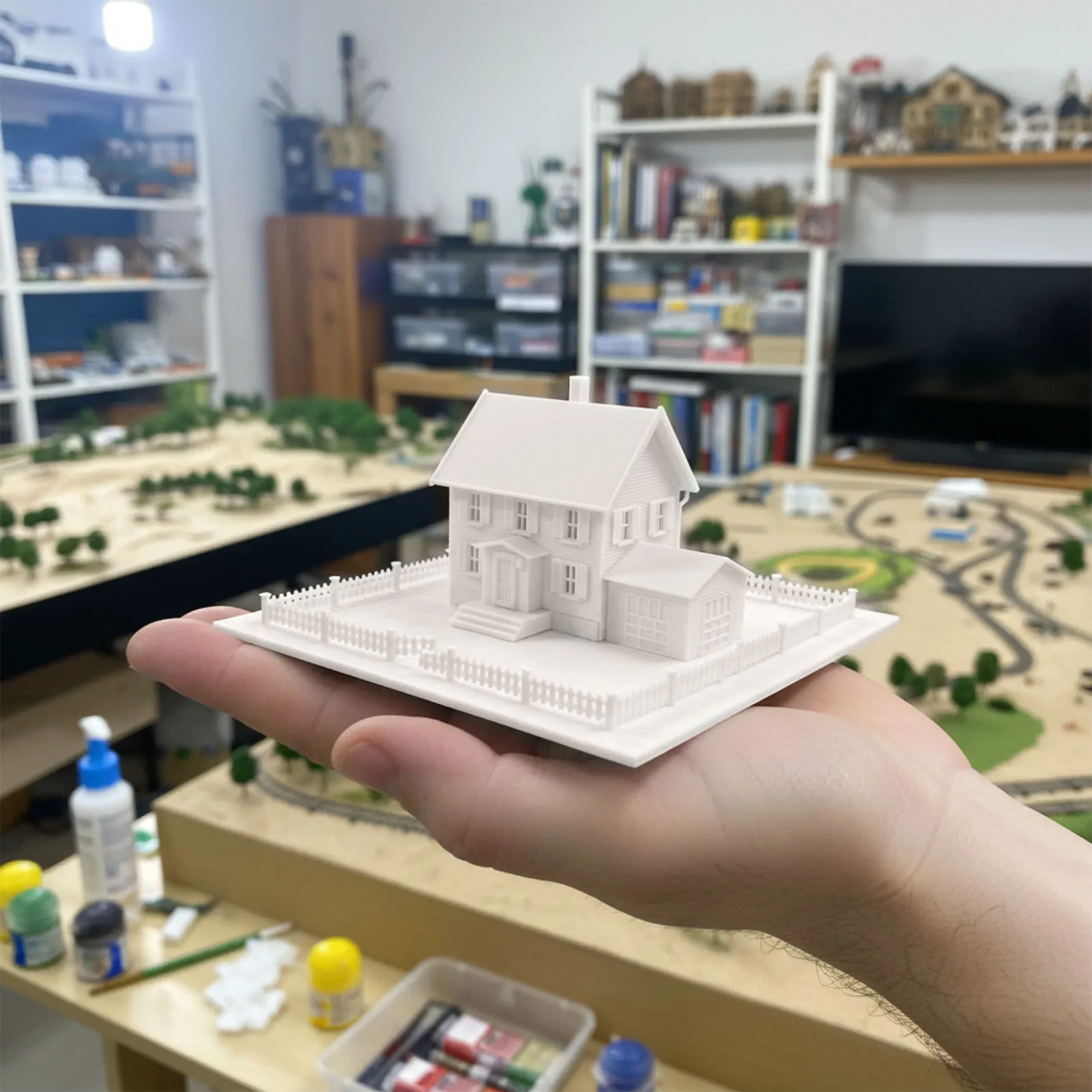 

Evemodel N Масштаб 1:160 Комплект ограждения для гаражного дома в разобранном виде, неокрашенный JZN5879JJM