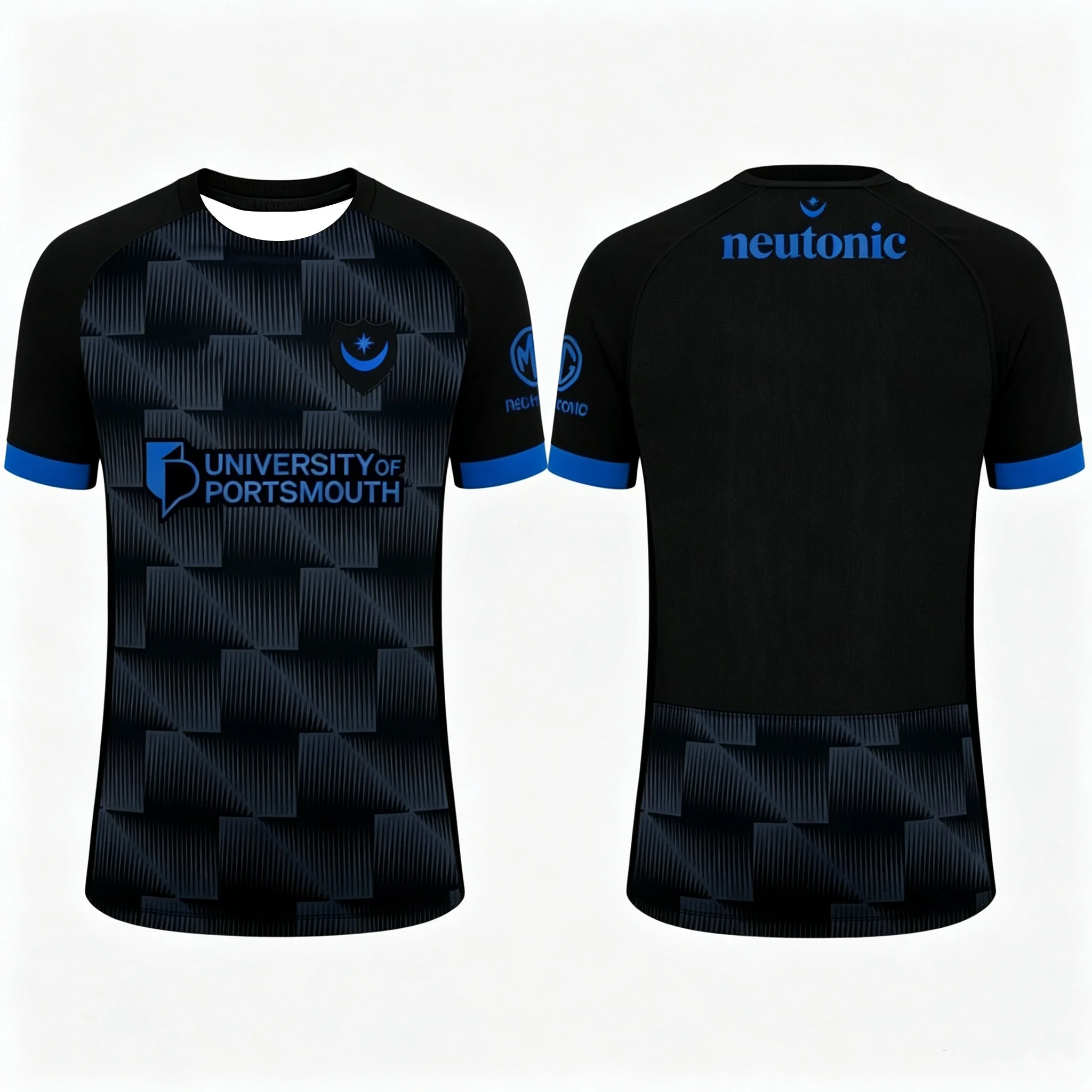Portsmouth Fußball-Fan-Trikot für die Saison 2026-27, 3D-gedrucktes, schnelltrocknendes, atmungsaktives T-Shirt, Familien-Fußball-Top aus Mesh-Material – Detail 5