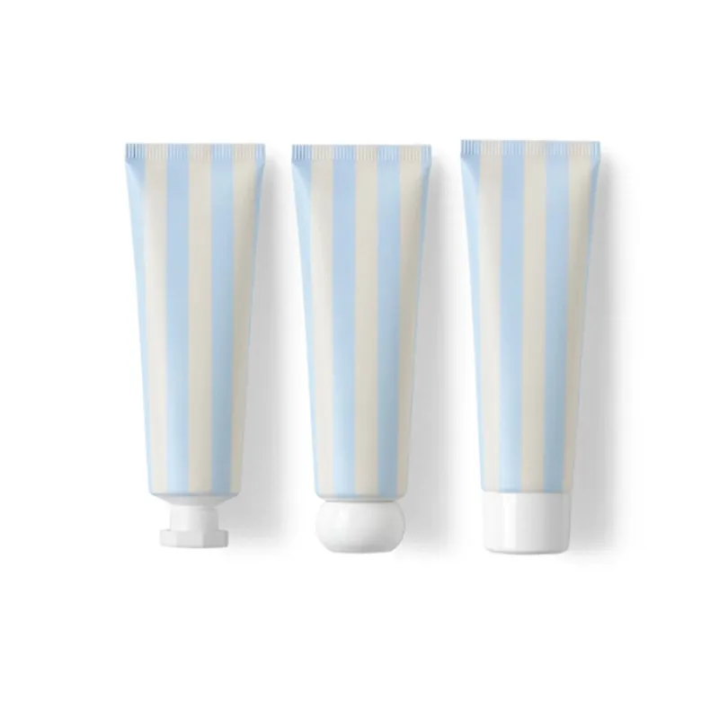10/30/50pcs 50g Plastic Squeeze Tube Empty Cosmetic Soft Bottle 50ml Emulsion Cream Shampoo Body Lotion Refillable Container