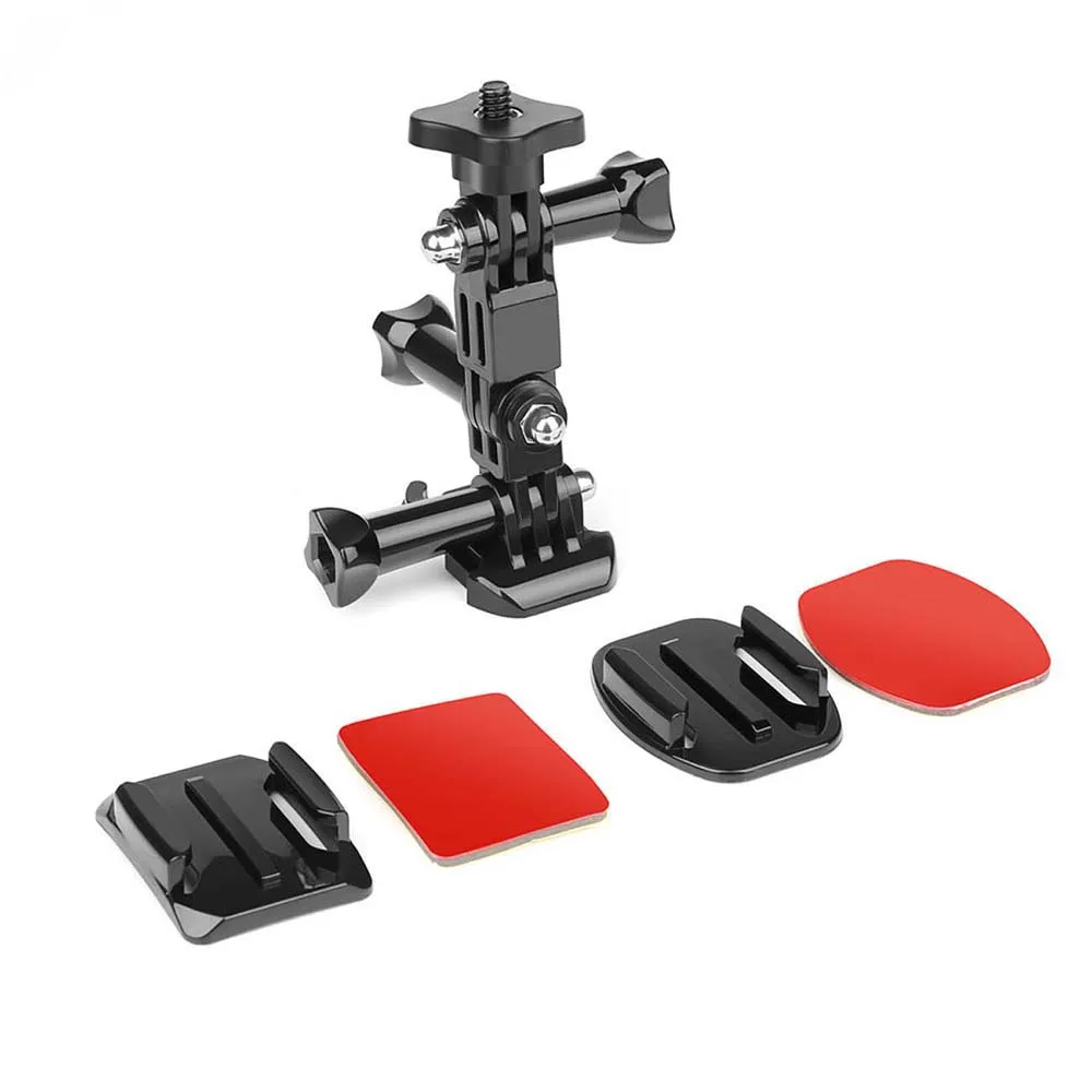 

Wholesale Крепление на шлем для экшн-Камеры GoPro Hero 7 8 9 10 Xiaomi Yi 4K SJCAM SJ4000 SJ5000 SJ7 h9, аксессуары для GoPro 10