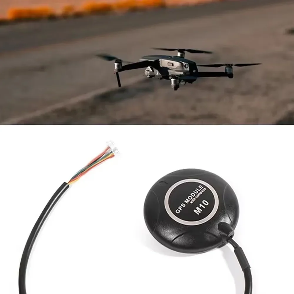 

M10 GPS с внешним компасом QMC5883, идеально подходит для PIX Pixhawk 2.4.8 APM RC Квадрокоптер Аксессуары для самолета и лодки RC