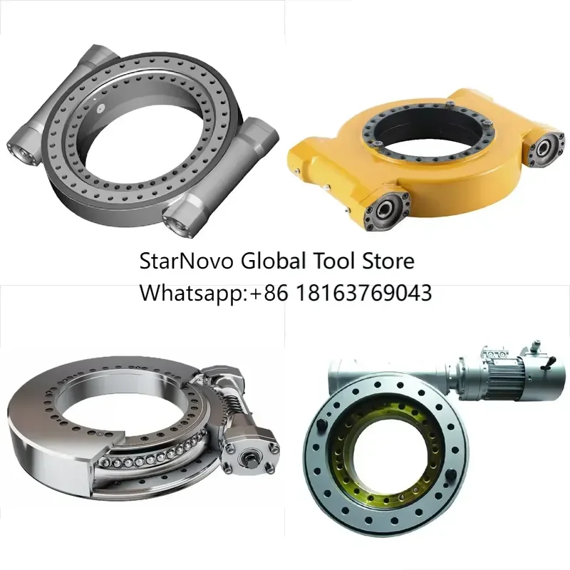 2026 Hot! High Precision Double Worm SE25 Huge Size Slewing Drive for Heavy Equipment