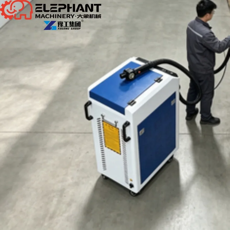 Metal Stone Wood Rust Paint Removal Fiber 2 Years Warranty 200w 300w 500w Pulse Laser Cleaning Machine