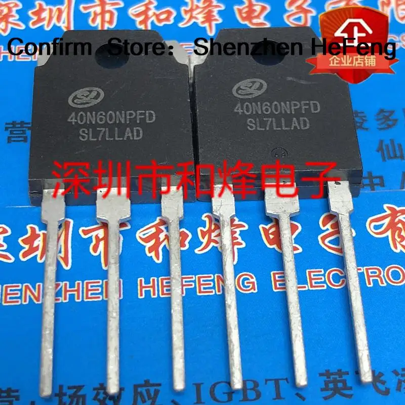 5PCS-10PCS 40N60NPFD SGT40N60NPFD  TO-3P 600V 40A   NEW AND ORIGINAL ON STOCK