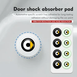 Car Door Shock Absorber Rubber Pads Anti Shock Silicone For Smart Fortwo 451 450 453 Forfour Cabrio Crossblade ROADSTER