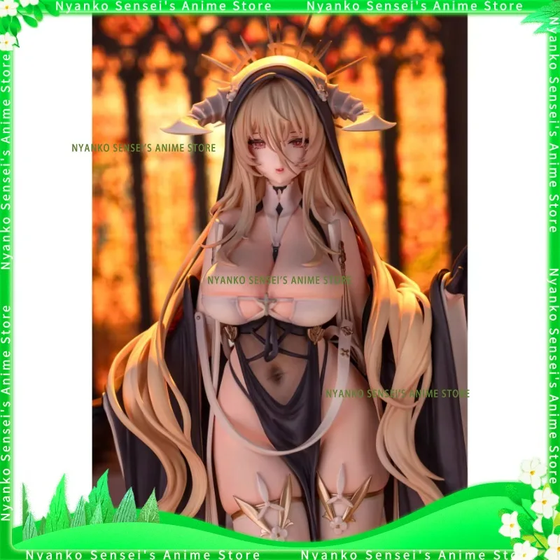 

Azur Lane HMS Lmplacable 31cm Model The image of a nun With Replacement Parts The turban can be taken off Anime Toy Collections