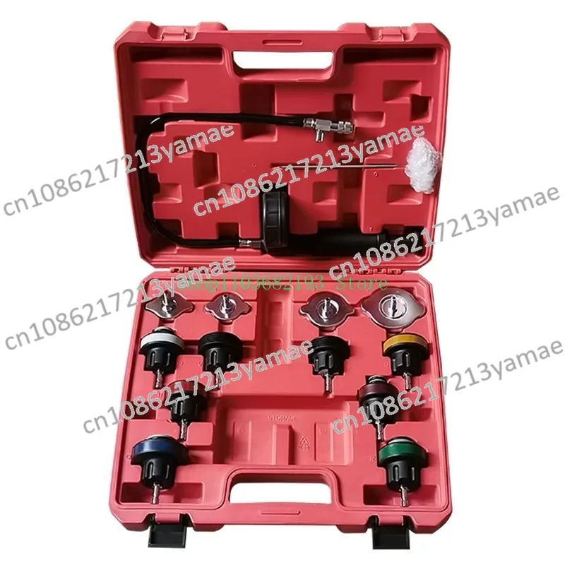 2023 Universal Radiator Pressure Tester Set Vacuum Type Cooling System Test Water Tank Leak Detection Detector Tool