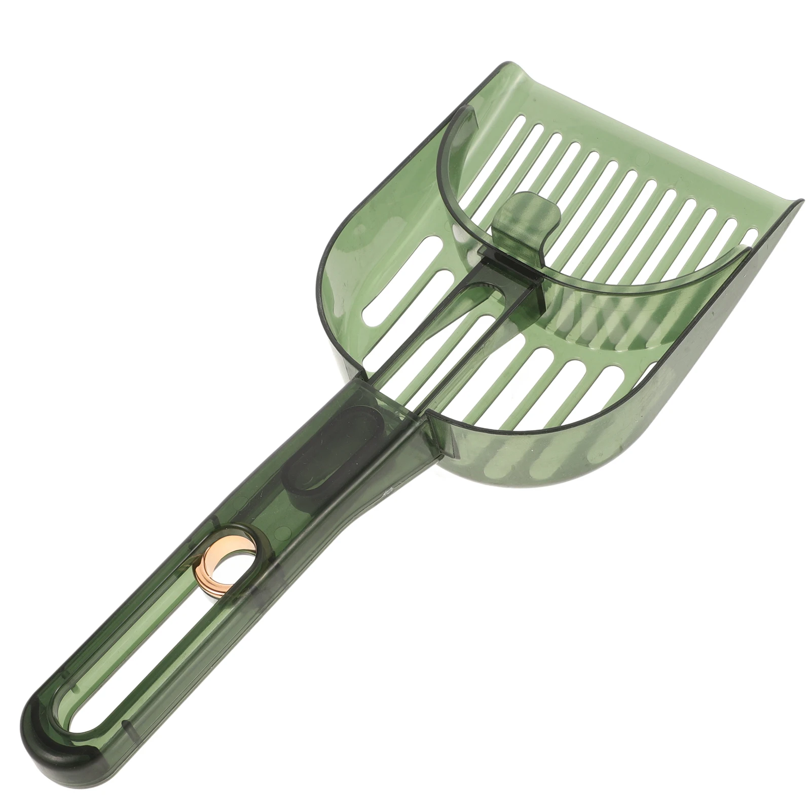 

Cat Litter Shovel Wide Mouth Filter Design Ergonomic Handle Sand Sifter Reusable Plastic Litter Scoop Pet Poop Cleaning