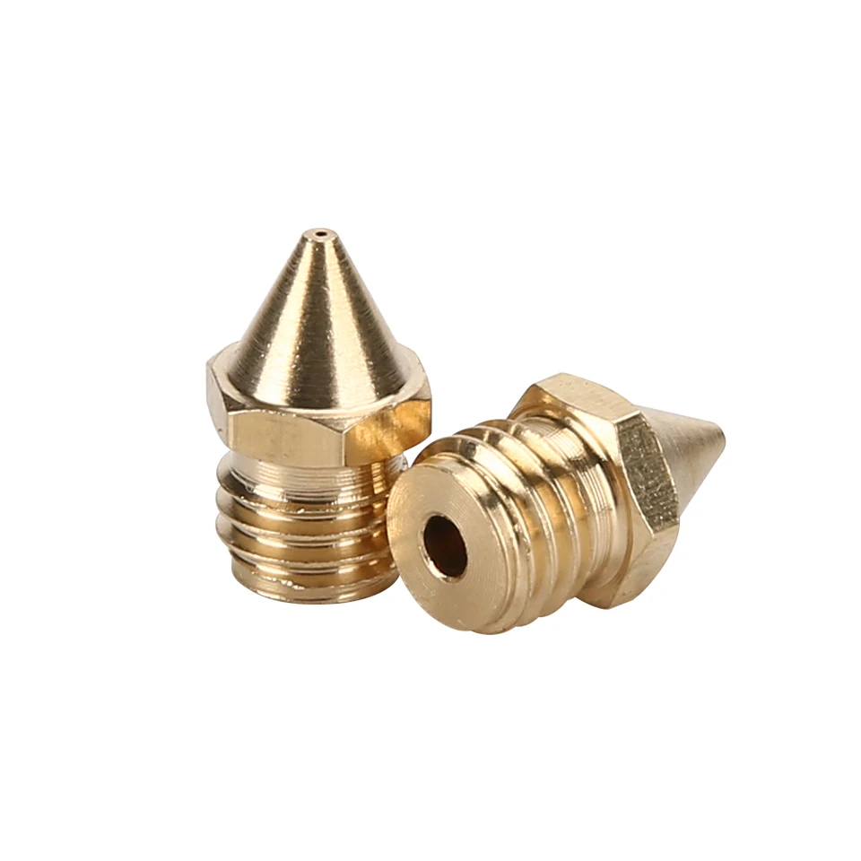 5 pz M7 ottone 2 In 1 Out 0.4mm ugelli per Geeetech A10M, A20M, A30M, A10T, A20T, A30T, Creality CR-X stampante 3D