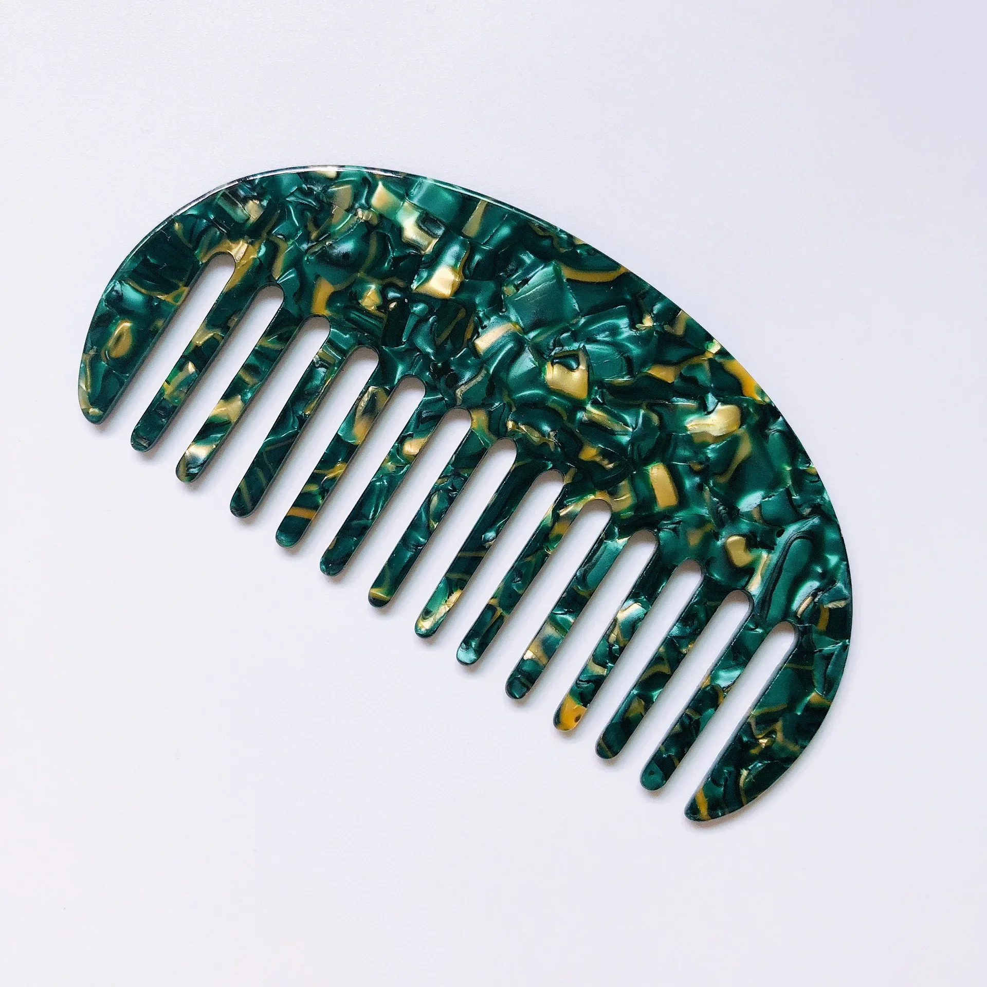 Fashion Acetate Hair Combs Anti-static Massage Hair Brush Hairdressing Colorful Hairdress Salon Styling Tool Travel Accessories