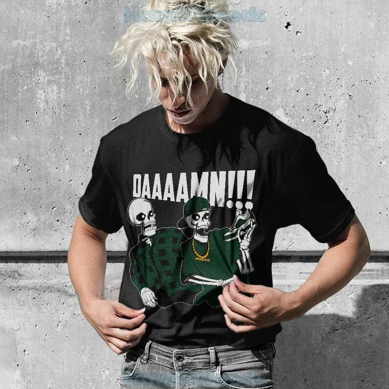 Oxidized Green 4s Shirt, What The DAAAMN Shirt Outfit