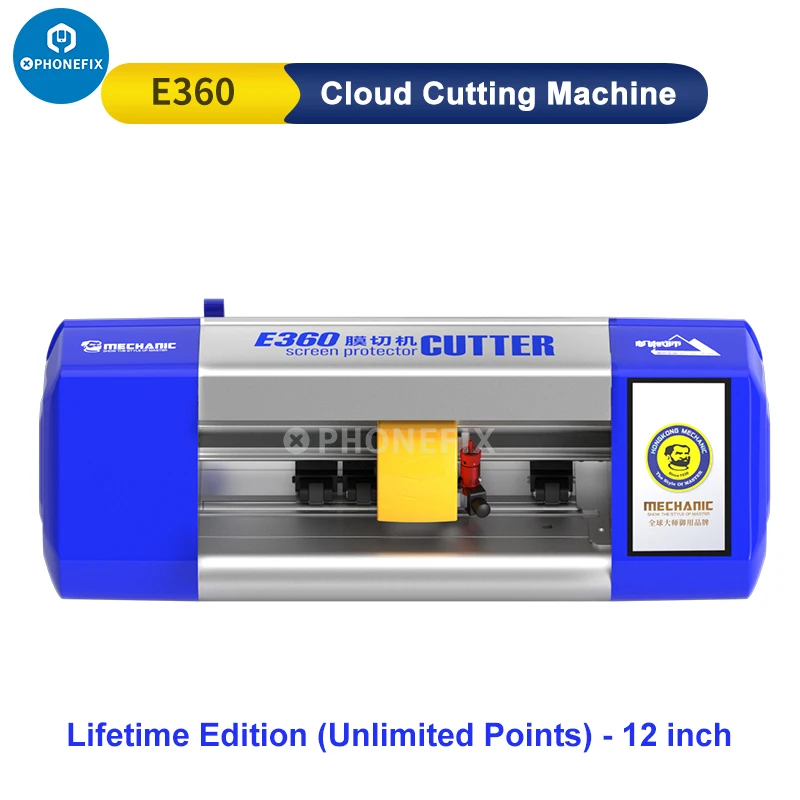 MECHANIC E360 Max Unlock Cloud Intelligent Film Cutting Machine Suitable All Hydrogel Films Phone Tablet Watch Screen Protector