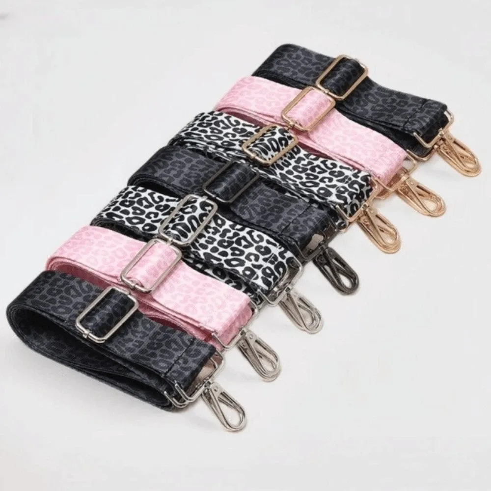 New 3.8cm Width Crossbody Strap Polyester Durable Bag Straps Adjustable 70-120cm Wide Shoulder Strap for Women Girls