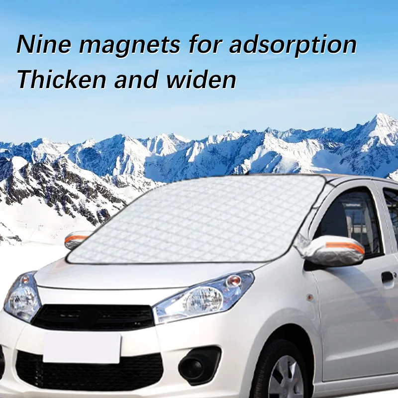 Auto Exterior Accessories For Suzuki Alto Winter Car Snow Shield Shade Front Windshield  Waterproof Ice-Frost Sunshade Cover