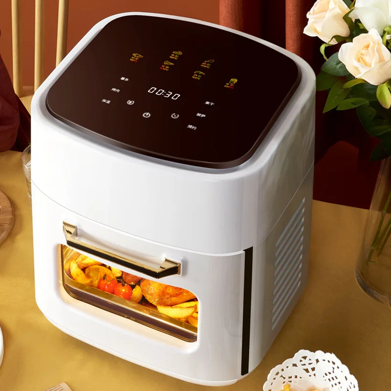 

Household LCD air fryer oven integrated 15L large capacity