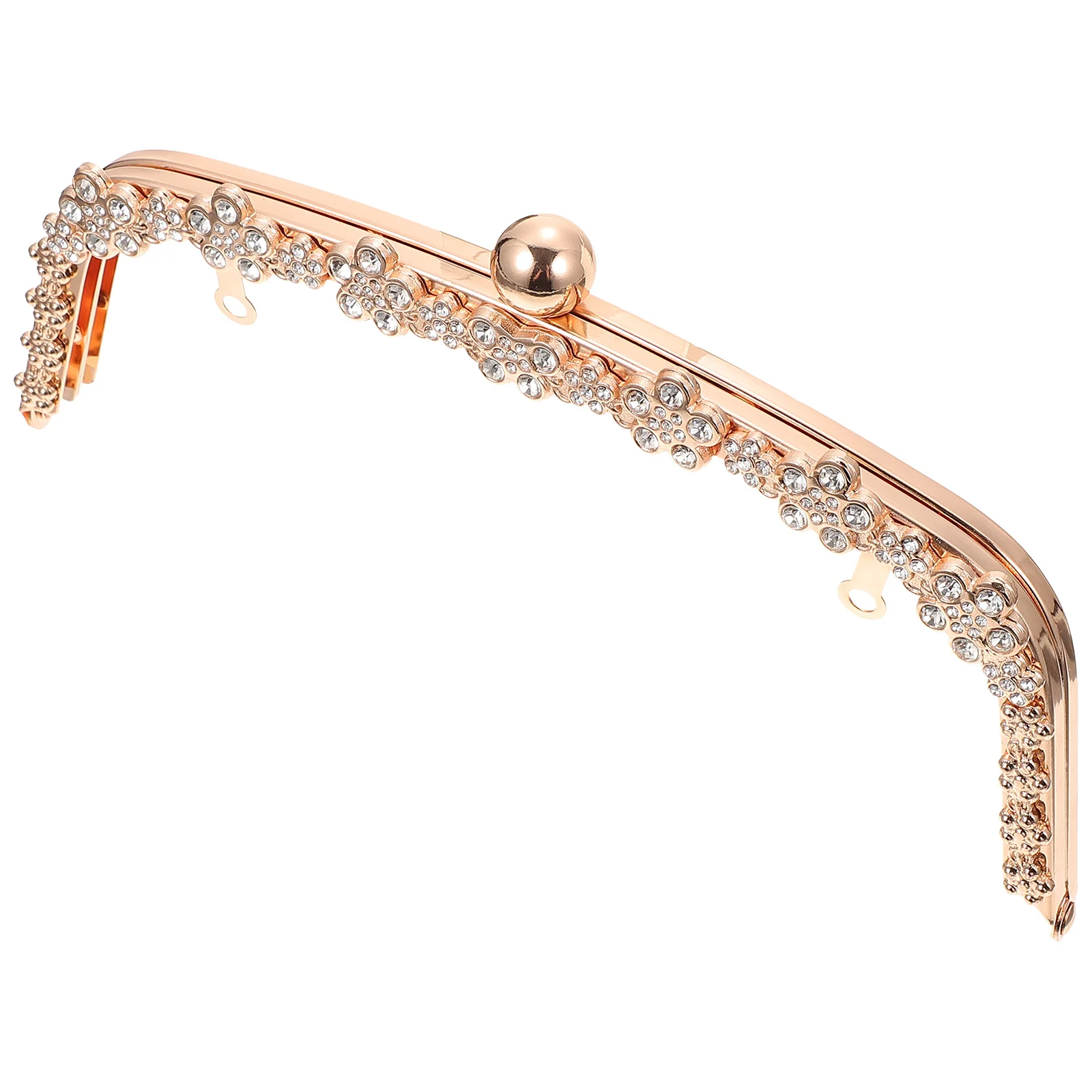 1 قطعة حقيبة حساسة المشبك الرجعية محفظة الإطار محفظة نسائية للعملات المعدنية المشابك حقيبة يد قفل DIY بها بنفسك حقيبة اكسسوارات قوي المحمولة العملي هدية #5