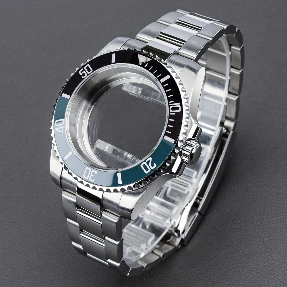 

High Quality 40mm Watch Case Strap Fits for NH35 NH36 NH34 4R35 7S26 Miyota 8215 821A DG2813 3804 ETA2824 ST2130 Sapphire Glass