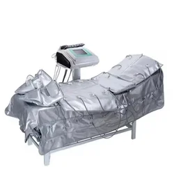 Far air pressure pressotherapy machine with heating and ems muscle stimulator for body slimming