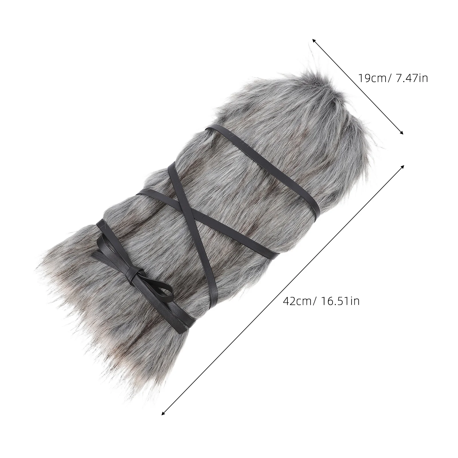 2pcs Faux Warmers 40Cm For Women Chunky Leg Warmers Men Winter Outdoor Halloween Costume Accessories Leg Guards Chunky Socks