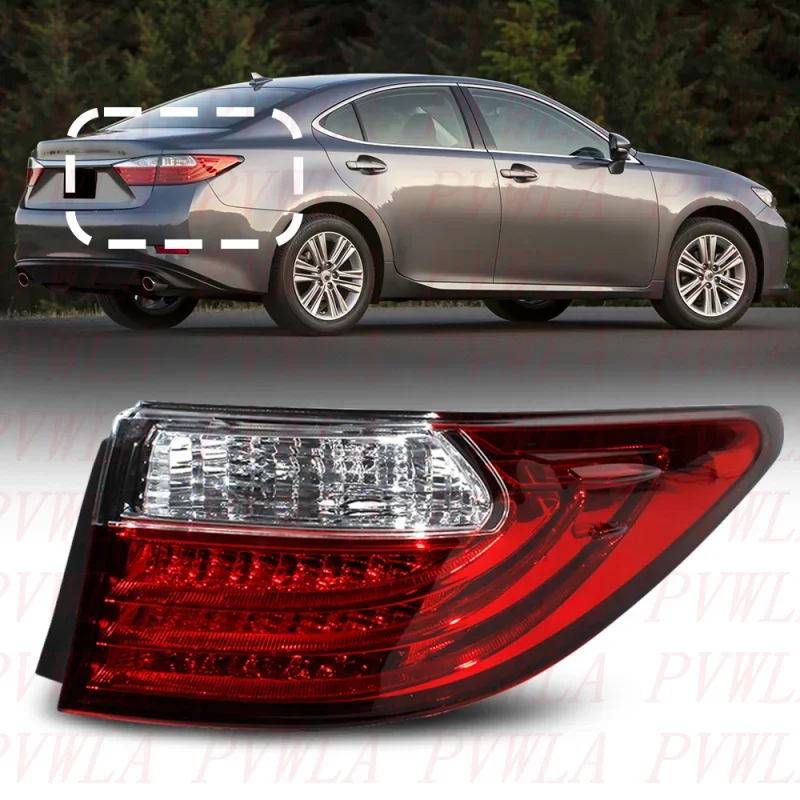 For Lexus ES350 2013 2014 2015 Right Outer Side LED 3 Pins Tail Light Rear Lamp Brake Light Car accessories 81551-33560