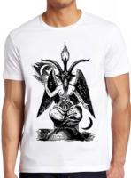 Baphomet of Eliphas Levi Sabbatic Goat Of Mendes Occult Retro Cool Top Tee T Shirt