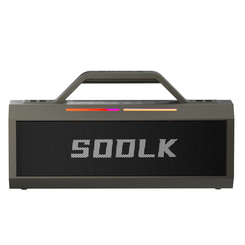 

Caixa De Som Sodlk S520 Portable Bluetooth Speaker True Eq Wireless Live Speaker Monitor/Recording Device Audio