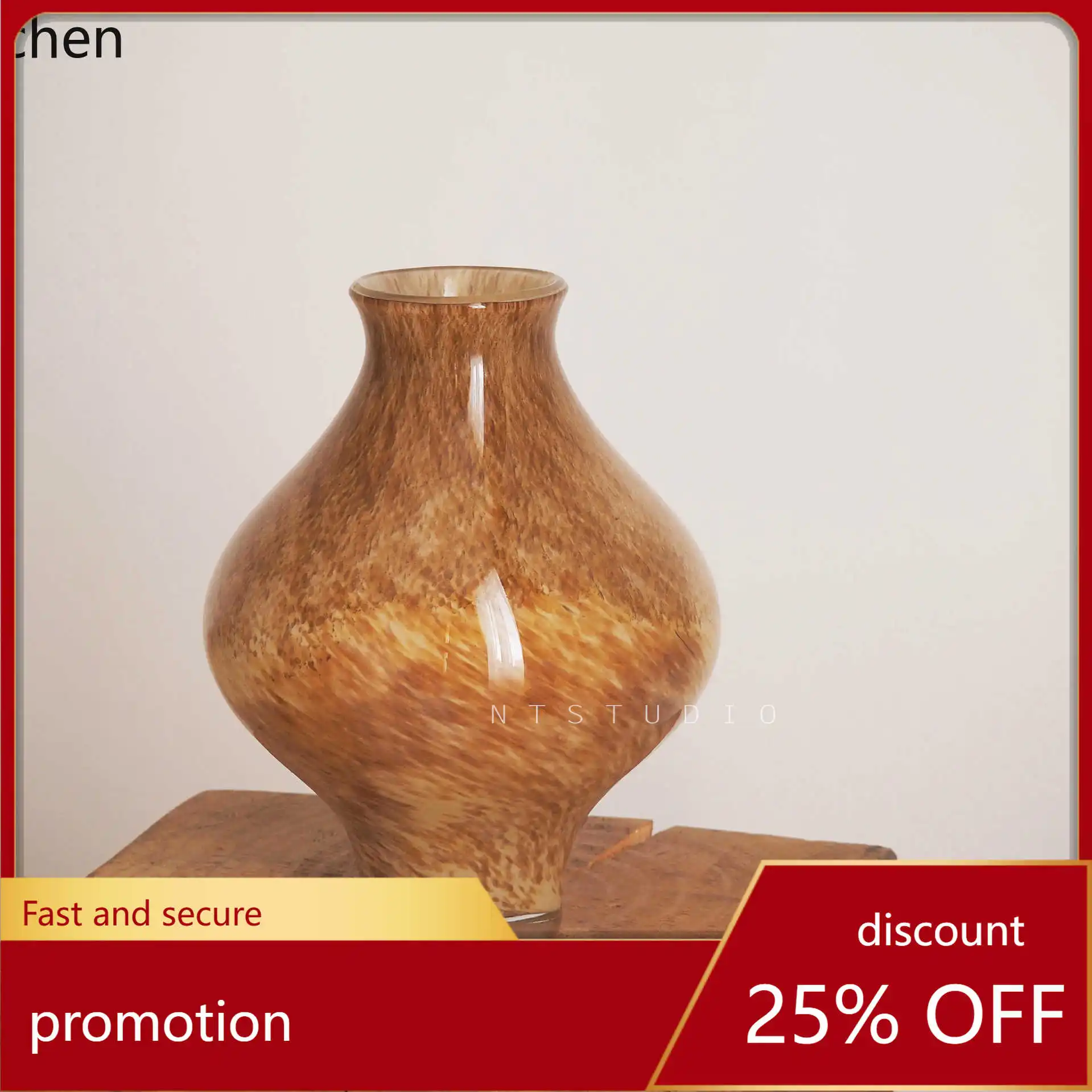 

Zml glass vase glass vase flower vessel