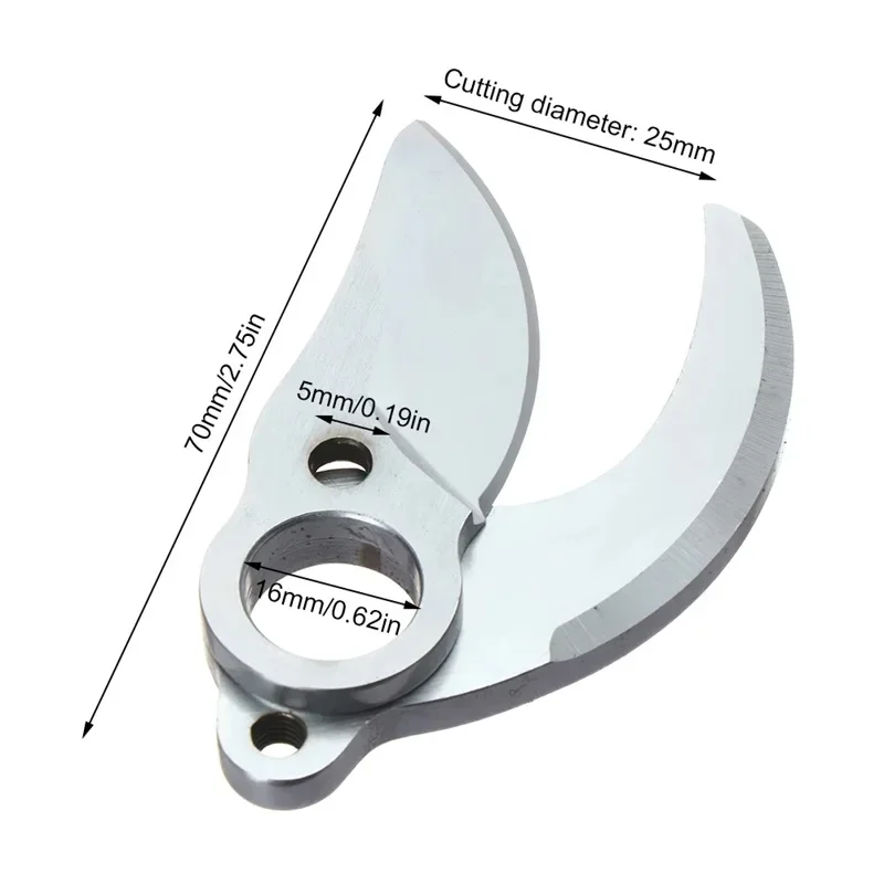 Imagem -02 - Podador sem Fio Lâmina de Corte 25 mm Tesoura de Poda Elétrica Acessório Eficiente Árvore de Fruto Bonsai Ramos de Poda Ferramenta de Jardim Sk5