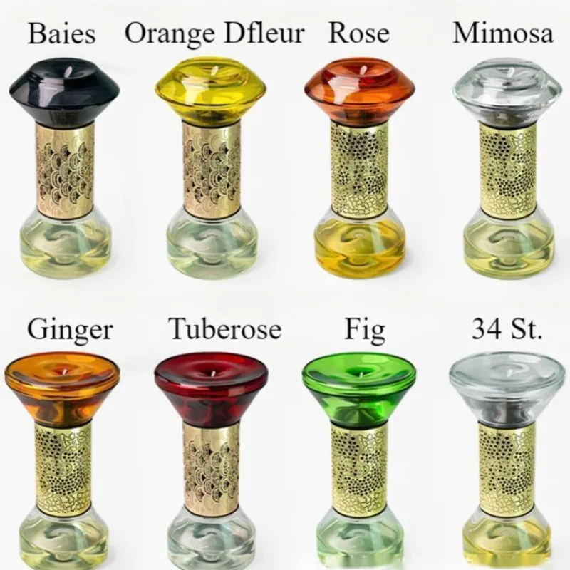 75ML Aromatherapy Indoor Home Bedroom Room Time Hourglass Flameless Essential Oil Fragrance Display Sample Room Decoration Gift