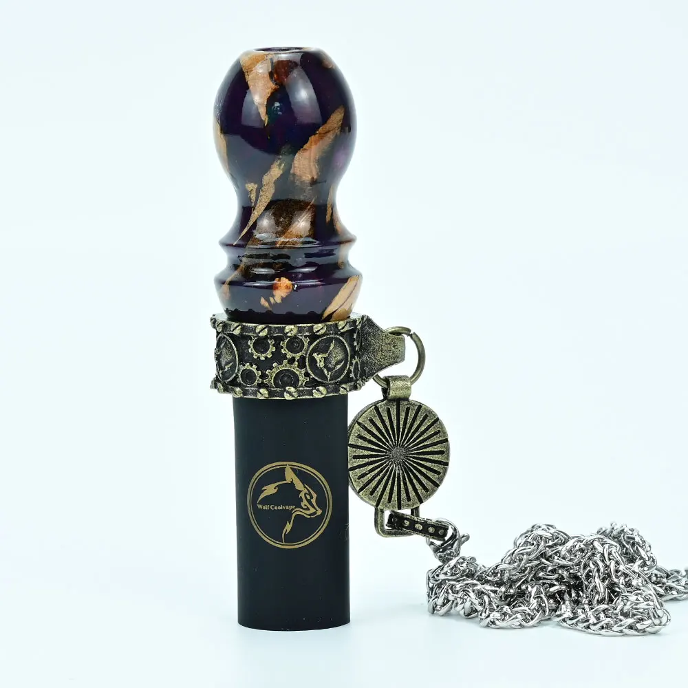 Hookah mouthpieces cigarette holder stabilized wood resin material shisha Chicha Narguile Water Pipe Mouthpieces