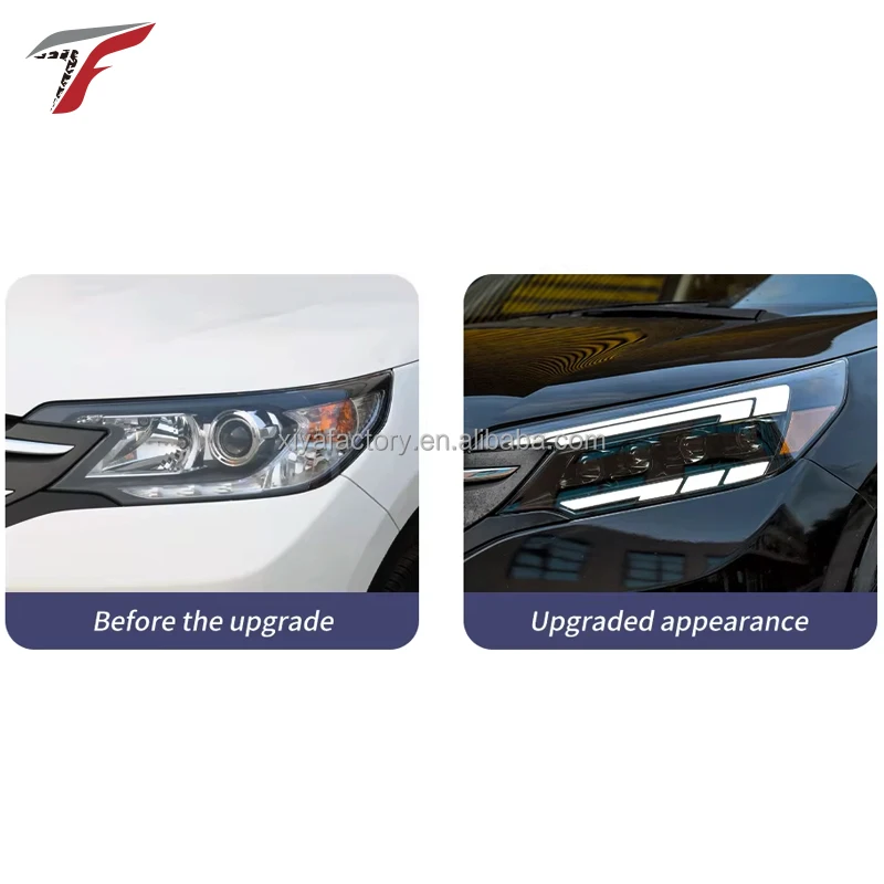 2012-2014 Easy Installation Automatic Adaptation New Condition LED Headlights OEM Factory Upgrade Head Lights for Honda CR-V