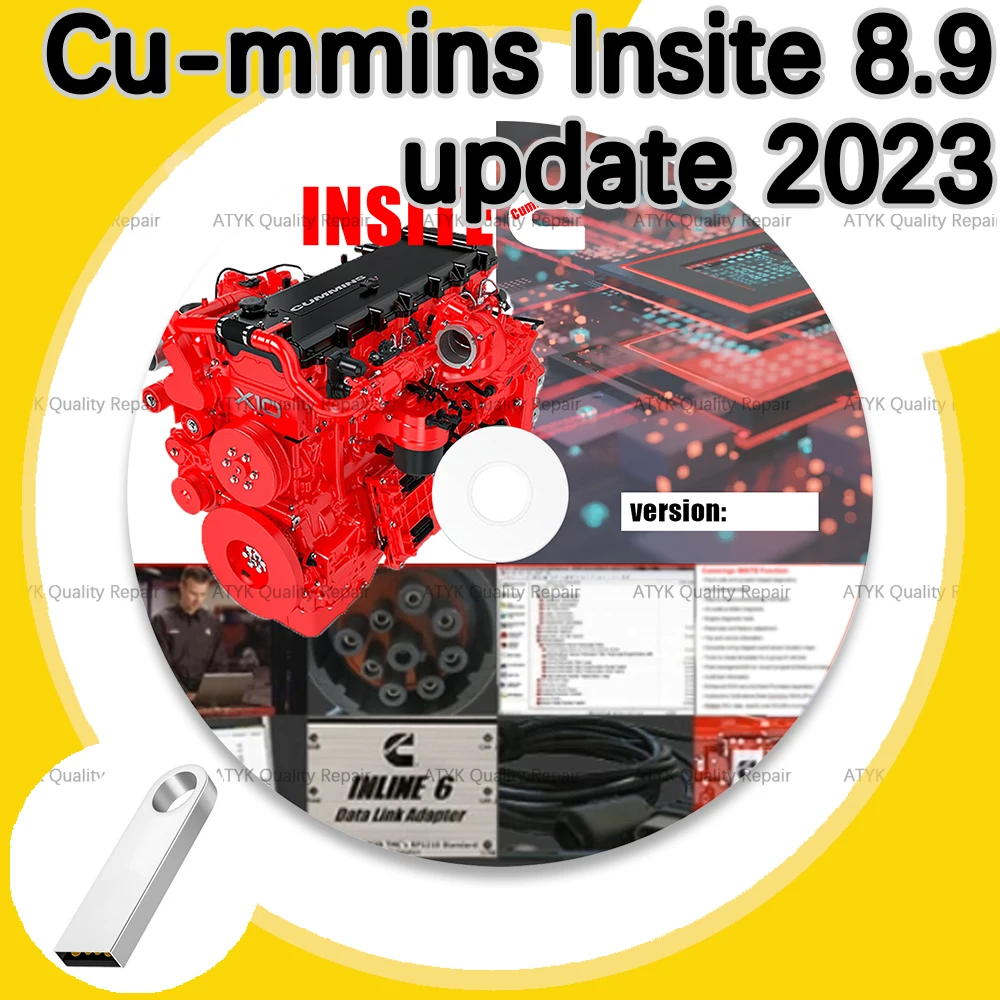 

Insite 8.9 update 2023 FOR Cu-mmins scanner automotriz diagnostic pour voiture Diagnostic software INSITE 8.9 Code reader Device