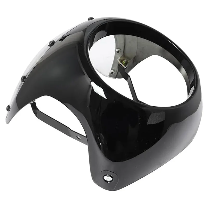 7 Inch Headlight Shade Fairing Motorcycle Front Headlight Cover Retro Waterproof Anti-fall Fairing Modification Accessories image 6