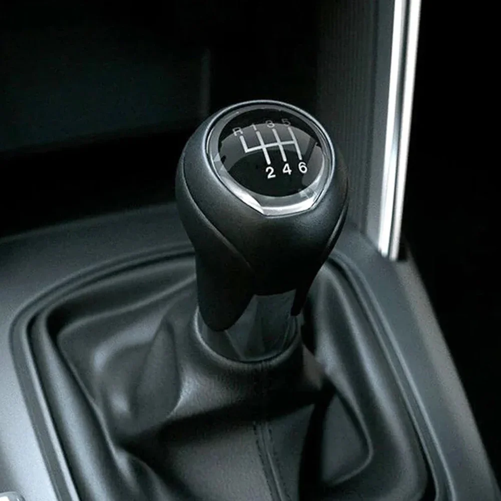 1PCS Car Gears Shift Knob FOR MAZDA- 3 2 6 CX-3 CX-5 LEATHER GEAR SHIFT KNOBs MANUAL TRANSMISSION- For Mazda- 3 Accessories