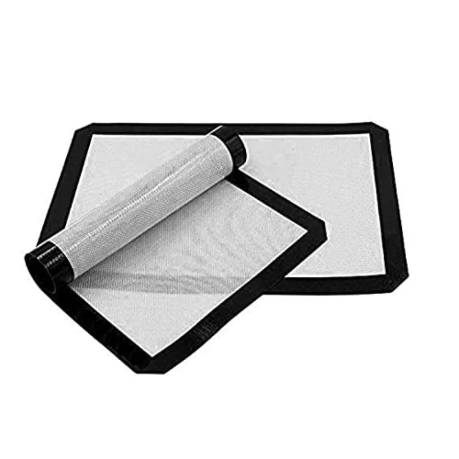 Silicone Baking Mat 15.7'x23.6' with Measurement Indicators, Non-Slip Surface, and Pastry Mat Sheet for Dough Rolling - Perfect