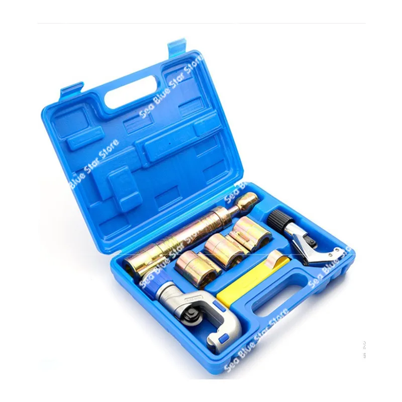 Stainless steel bellows special toolbox set 3 minutes 4 minutes 6 minutes 1 inch full set of knocker pipe cutter punch