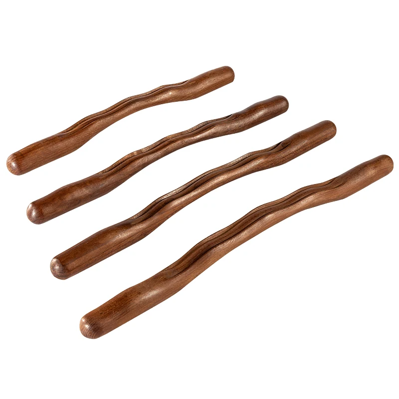 مدلك نحت الجسم الخشبي التصريف اللمفاوي علاج السيلوليت Maderoterapia عدة عصا تدليك الظهر للعلاج #6