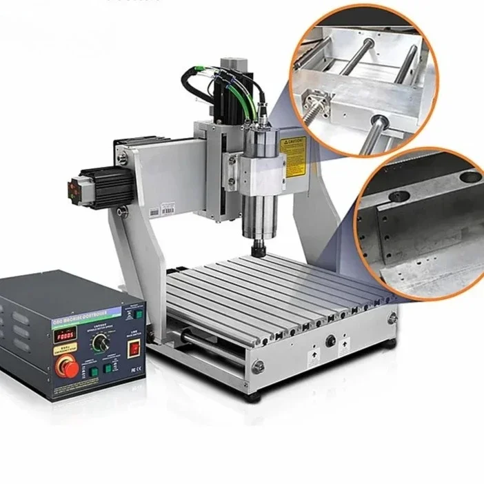 CNC Router 3020 800W 3axis 4axis Engraver Industrial Engraving Machine Drilling and Milling Apparatus Parts Hardware Tools