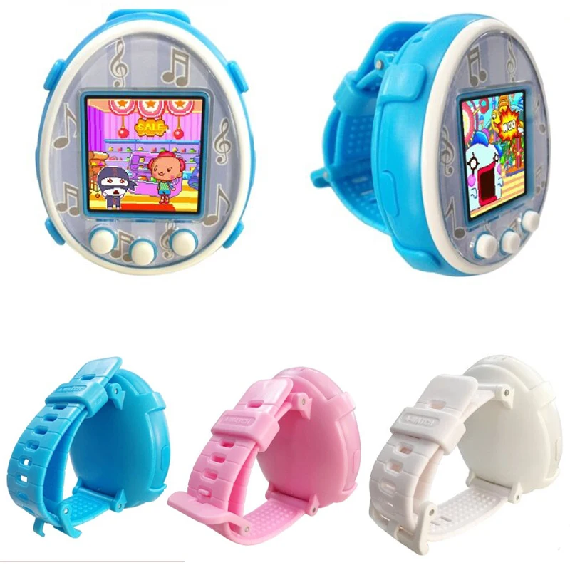 Tamagotchis Virtual Electronic Digital Pet Game Machine Strap Protector Case dispositivo Anti-perdita per Pet Game Dating Machine