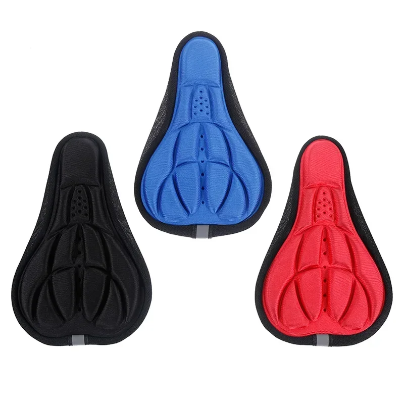 Bicycle Seat Soft 3D Man Women Saddle Sponge Cycling Parts Accessories Spare Parts for Bicycle Mountain Road Bike Sattel