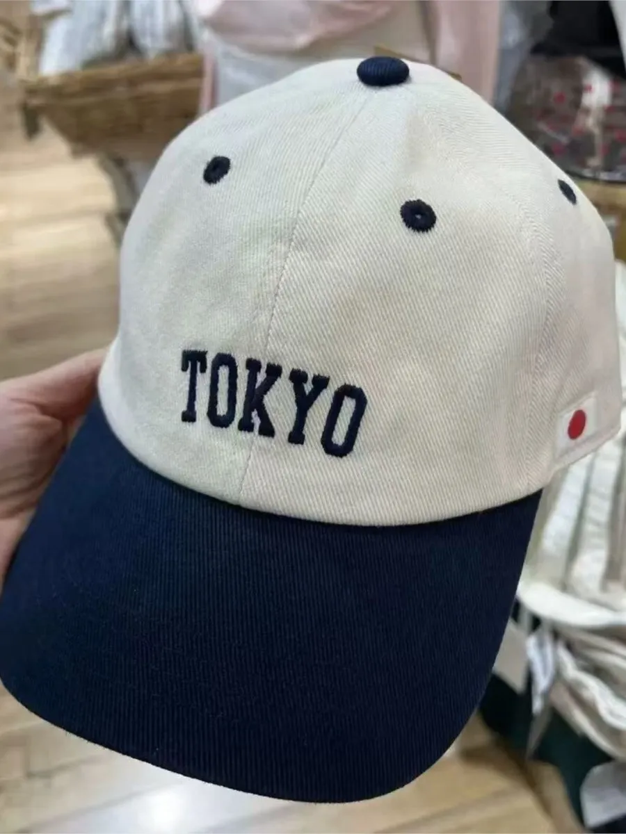 جديد إلكتروني التطريز الأحمر قبعة بيسبول المرأة الشارع الشهير عادية واقية من الشمس قماش قبعة خمر الحلو Preppy نمط Y2K قبعات ترد لمكانها #3