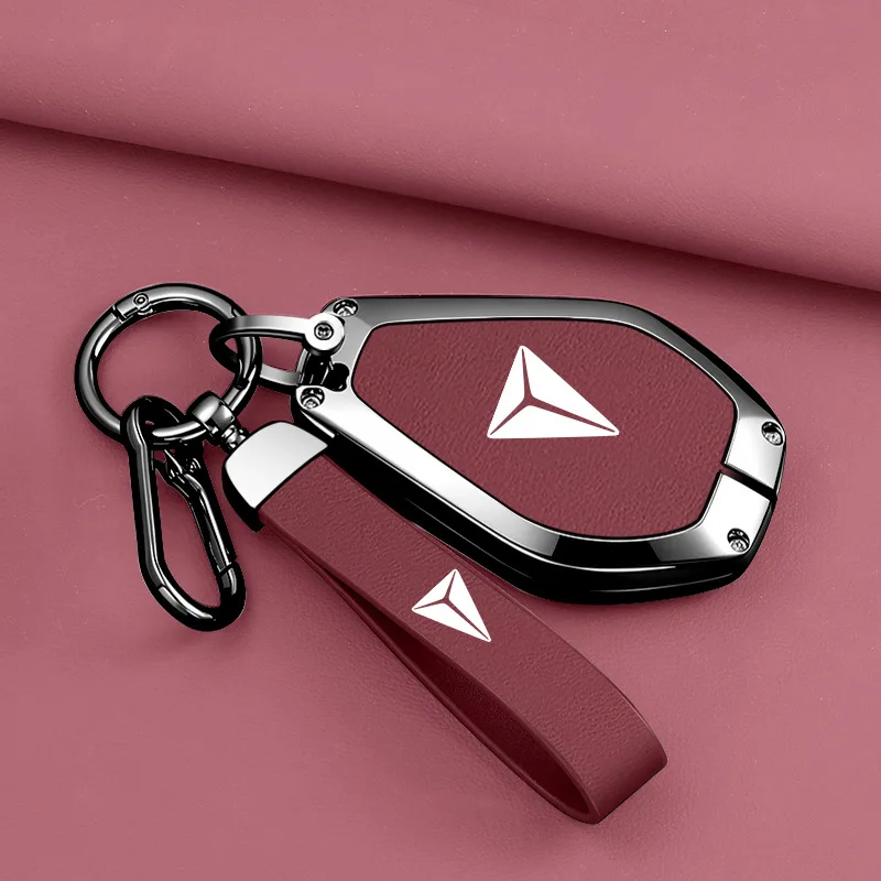 

Car Key Fob Case Zinc Alloy for Changan Deepal S07 L07 2026 EV Refresh Auto Remote Key Protector Cover Car Key Case Accessories
