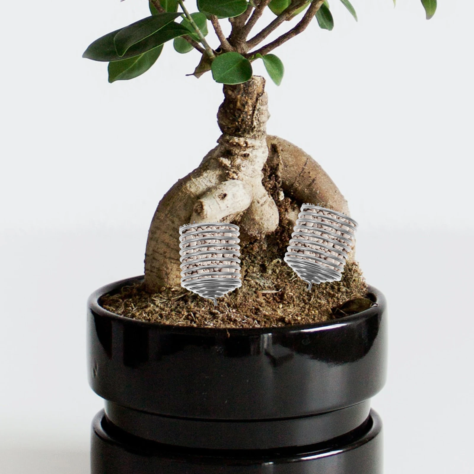

6pcs Stainless Steel Fertilizer Box Bonsai Planting Gardening Accessory Durable Manuring Tool Home Balcony Garden Soil Insert