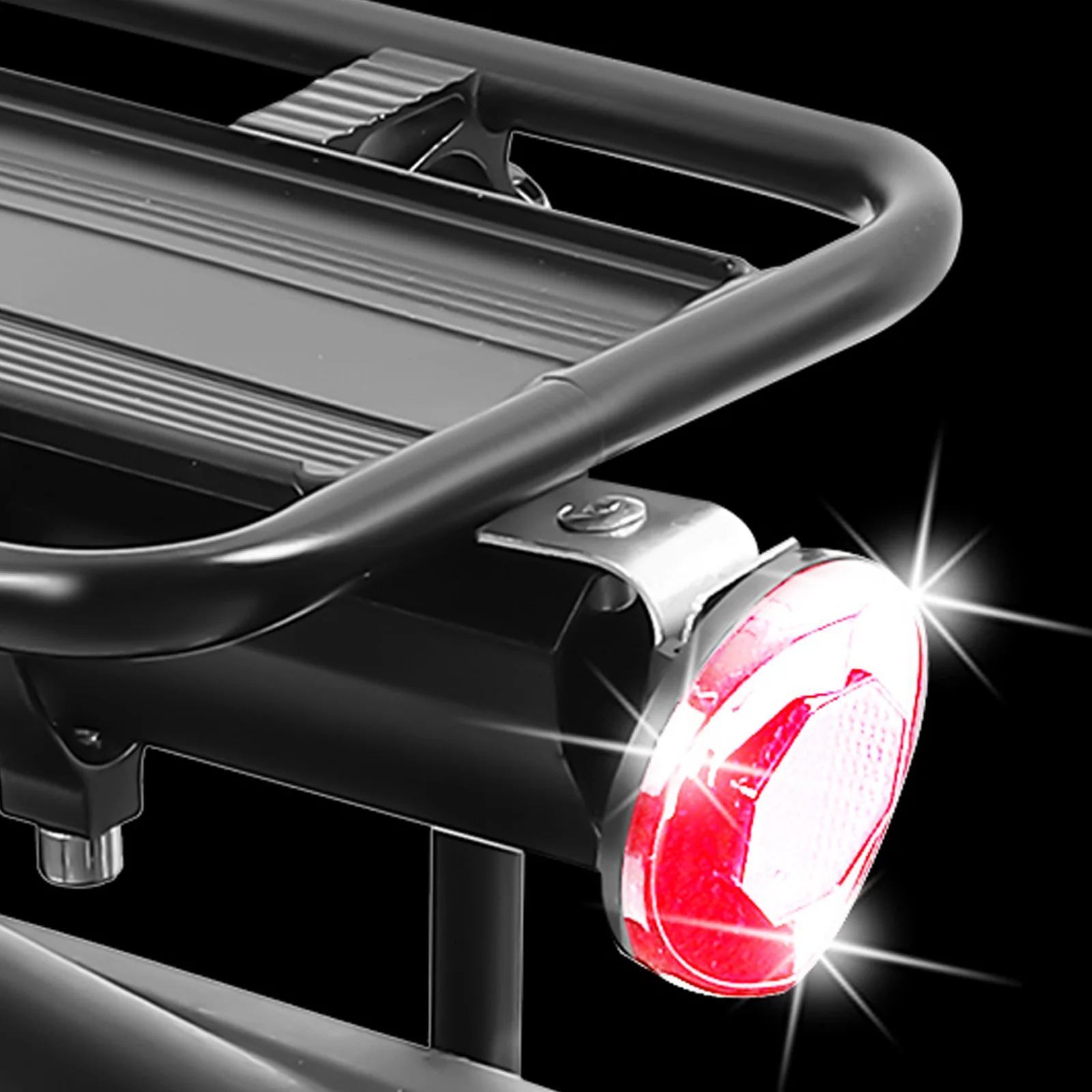 

1 Set Aluminum Alloy Bike Rear Rack Detachable Lightweight Cargo Carrier For Outdoor Cycling Multi-Function Bicycle Accessories