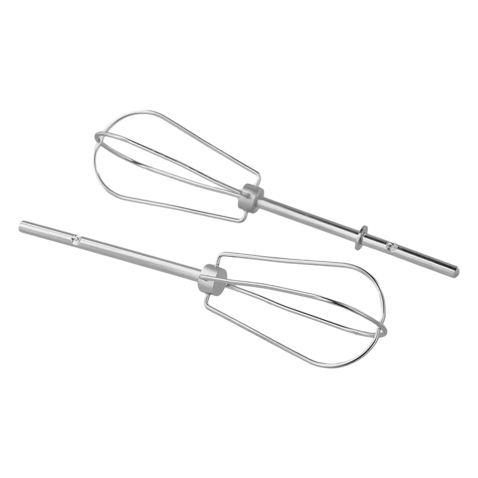 2pcs Stainless Steel Mixing Rods Head Eggs Cream Flour Cake Stirrer Whisk For KHM3 KHM5 W10490648 Hand Mixer Beaters